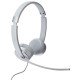 Lenovo 100 Casque stéréo analogique - Microphone 180 degrés - 20Hz - 20KHz - Serre-tête réglable et amplificateur