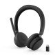 Lenovo 6550 Casque ANC sans fil bi-mode (USB-C, Teams) - Jusqu’à 60 heures - Bluetooth 5.3 , Récepteur USB-C