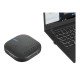 Lenovo Wireless VoIP Speakerphone - USB, Bluetooth - Windows 10/ 11, Android, iOS - Noir orage -  jusqu'à 24 heures d'autonomie