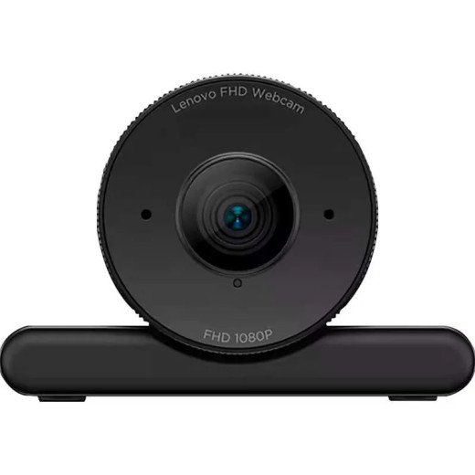 Lenovo Webcam Full HD 1080p (1 920 x 1 080) 30 ips - 2 microphones intégrés - Interface USB 2.0 - Windows 11