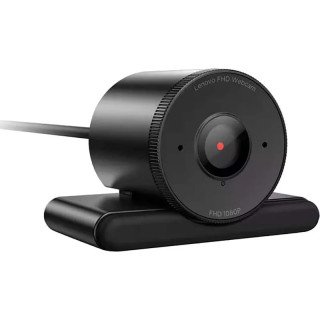 Lenovo Webcam Full HD 1080p (1 920 x 1 080) 30 ips - 2 microphones intégrés - Interface USB 2.0 - Windows 11