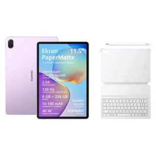 Huawei MatePad 11.5" 2025 PaperMatte Edition Tablette Wi-Fi 8GB 256GB Violet + Clavier + Stylet