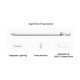 Apple Pencil - Original Apple - 1ère génération - Bluetooth & connecteur lightning - 175,7 mm