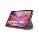 Lenovo Tab 10.1" WUXGA (1920 x 1200) - MediaTek Helio - 4 Go LPDDR4X - 64 Go Stockage - microSD et SIM - Luna Grey & Folio