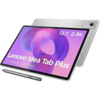 Lenovo Idea Tab Plus 12.1" 2.5K (2560 x 1600) - MediaTek Dimensity - 8 Go LPDDR4X - 256 Go Stockage - Cloud Grey + Pen