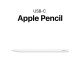 Apple Pencil Original Apple - USB-C - Bluetooth - Connecteur USB‑C - 155 mm - 20,5g - Garantie 1an