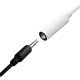 Huawei Câbles adaptateur USB-C vers jack 3,5 mm pour téléphones CM20 couleur blanche