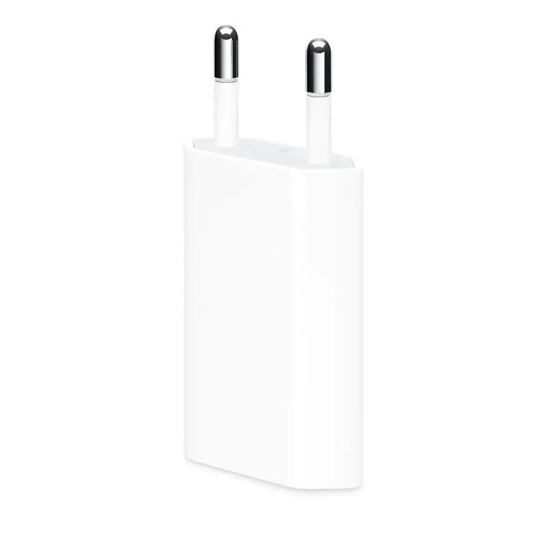 Apple Adaptateur - Original Apple - secteur - Chargeur iPhone 5W - iPhone et iPad  5 Watt (USB)
