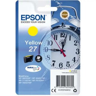 Epson série 27 cartouches d'encre jaune DURABrite Réveil 3,6 ml.
