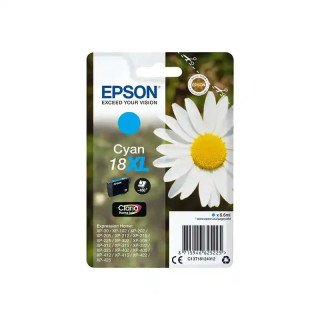 Epson série 18XL Cartouche d'encre cyan Claria Home 6,6 ml.