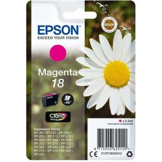Epson série 18XL cartouche d'encre magenta Claria Home 6,6 ml rendement élevé  .