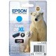 Epson série 26XL cartouche d'encre cyan Ours Polaire 9,7 ml.