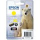 Epson série 26XL Cartouche d'encre jaune Ours Polaire 9,7 ml.