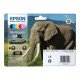 Epson série 24XL cartouche d'encre multipack 6 couleurs Éléphant.