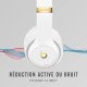 Casque sans fil à réduction de bruit Beats Studio 3 Blanc - Garantie 1 An
