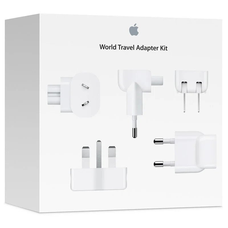 Apple Adaptateur - Original Apple - kit de voyage Apple - MagSafe, USB et USB-C  iPad , iPhone & Mac