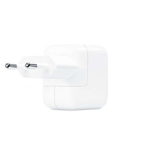 Apple Adaptateur -  Original Apple - secteur USB 12 Watts pour iPhone, iPad & iPod  -  Blanc