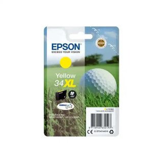 EPSON série 34XL cartouche d'encre jaune DURABrite Ultra Balle de golf haute capacité.