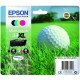 EPSON série 34XL cartouche d'encre  multipack 4 couleurs Balle de golf.