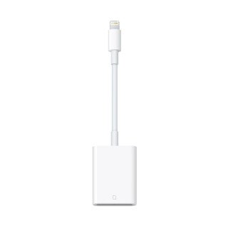 Apple Adaptateur - Original Apple - Lightning vers lecteur de carte SD Pour iPhone, iPad & iPod