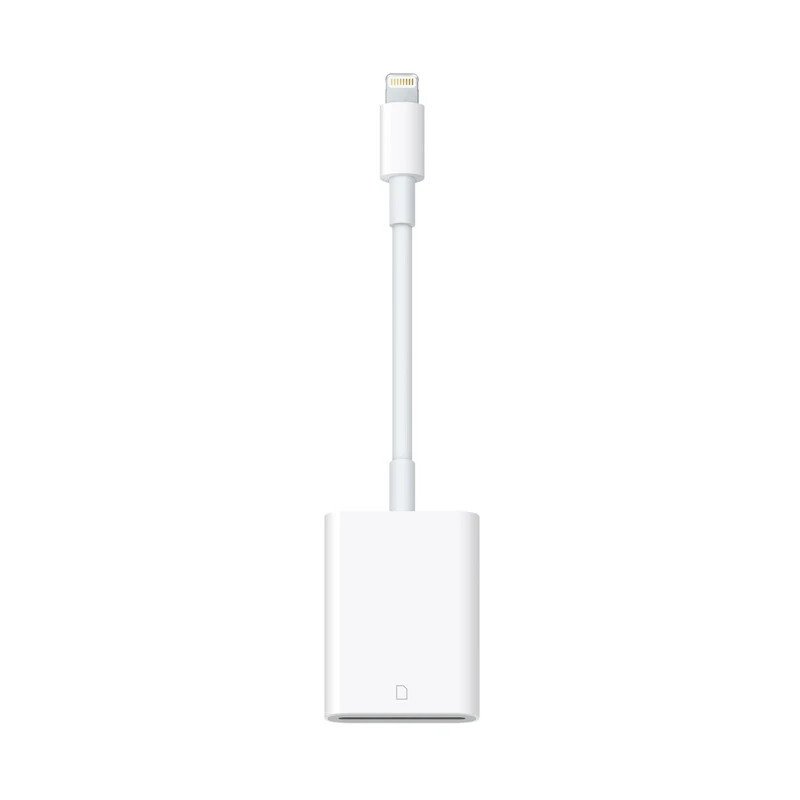 Apple Adaptateur - Original Apple - Lightning vers lecteur de carte SD Pour iPhone, iPad & iPod