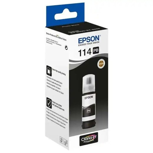 Epson série 114 Bouteilles d’encre originales noir EcoTank 70 ml.