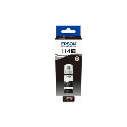 Epson serie 114 Bouteilles d’encre originales noir EcoTank (70 ml) rendement élevé