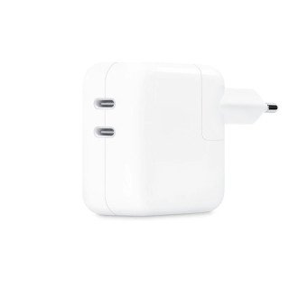 Apple Adaptateur -  Original Apple - secteur double port USB-C 35 Wat iPhone, iPad, MacBook