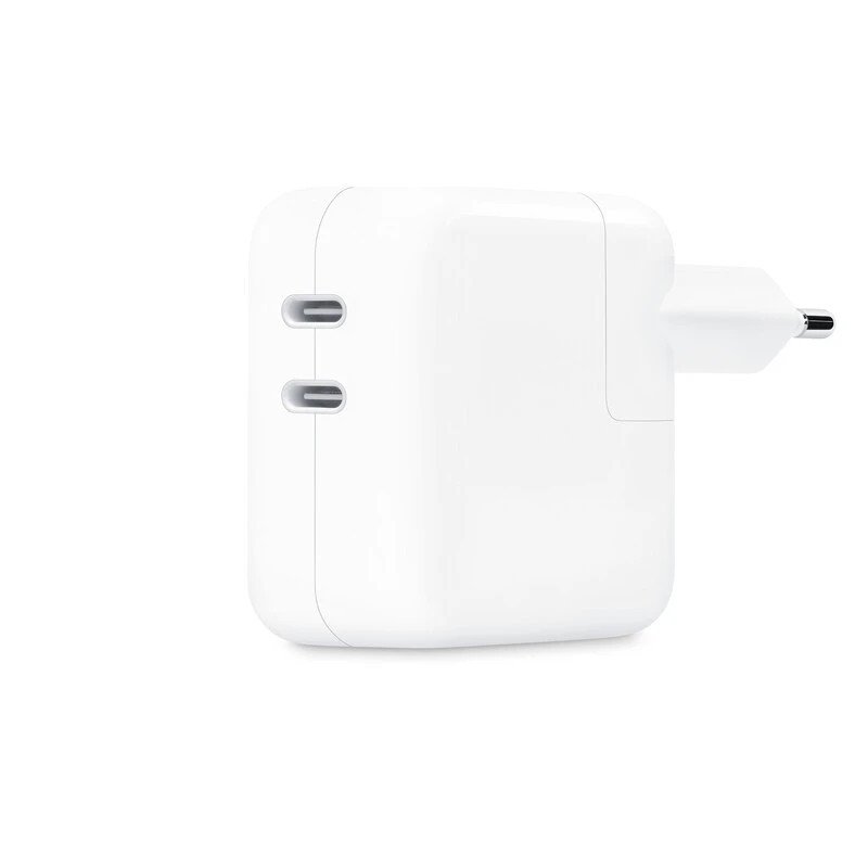 Apple Adaptateur -  Original Apple - secteur double port USB-C 35 Wat iPhone, iPad, MacBook