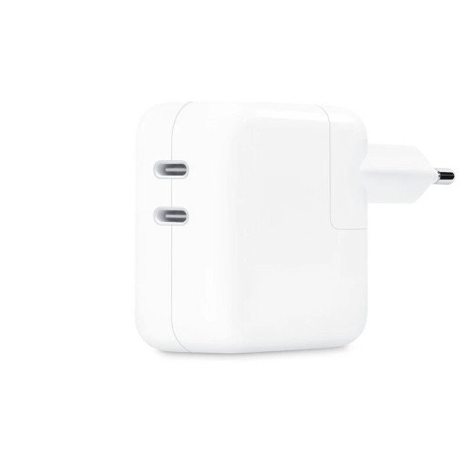 Apple Adaptateur -  Original Apple - secteur double port USB-C 35 Wat iPhone, iPad, MacBook