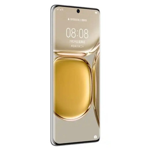 Huawei P50 pro Smartphone 8GB Ram 256GB Stockage OLED de 6,5"  avec une résolution 1228 x 2700 pxl Or cacao