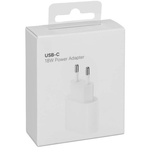 Apple Adaptateur - Original Apple - Secteur USB-C 18W Pour iPhone & iPad - Blanc - Garantie 1an