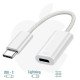 Apple Adaptateur -  Original Apple - USB-C vers Lightning Pour iPhone - iPad - AirPods - Blanc