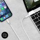 Apple Chargeur - Original Apple - USB-C 20W + Câble USB-C 1m pour iPhone, iPad, Airpods