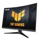ASUS Moniteur TUF Gaming 31,5 pouces QHD incurvé - 180 Hz - 0.5 ms - AMD FreeSync - Haut-parleurs intégrés - DP, HDMI, Jack