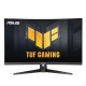 ASUS Moniteur TUF Gaming 31,5 pouces QHD incurvé - 180 Hz - 0.5 ms - AMD FreeSync - Haut-parleurs intégrés - DP, HDMI, Jack