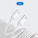 Apple Câble - Original Apple - USB-C vers USB-C (1m ) Pour iPhone, Macbook , iPad Pro & Airpod
