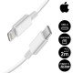 Apple Câble - Original Apple - USB-C vers Lightning (2m) Pour  iPhone, iPod, iPad, Mac & Airpods