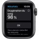 Apple Watch Series 6 GPS - Boîtier en aluminium Gris sidéral 40 mm - Bracelet sport