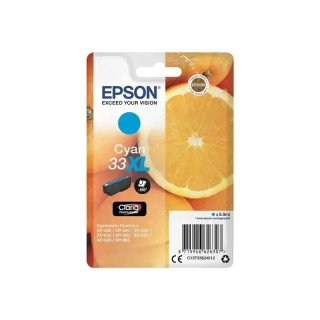 EPSON série 33XL cartouche d'encre cyan Claria Premium Oranges 4,5 ml meilleur, qualité.