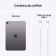 Apple iPad Mini Wi-Fi A17 Pro 8,3 pouces - Apple A17 Pro - CPU 6 cœurs/ GPU 5 cœurs - 8 Go RAM - 128 Go Stockage - Gris sidéral