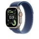 Apple Boucle Trail bleu vif 49 mm - S/M - Finition titane naturel - Signé Apple - Polyester 100 %, Spandex 100 %, Nylon 60 %