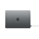 Apple Câble USB-C vers MagSafe 3 (2 m) - Compatibilité: MacBook Air/ Pro M5, M4, M3, M2 - Tissu tressé en nylon - Gris sidéral