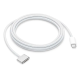Apple Câble USB-C vers MagSafe 3 (2 mètres) - Compatibilité: MacBook Air/ Pro M5, M4, M3, M2 - Tissu tressé en nylon - Argent
