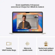 Apple MacBook Air 13,6" Écran Liquid Retina - Puce M4 - CPU 10 cœurs/ GPU 10 cœurs - 16 Go RAM - 256 Go SSD - Lumière Stellaire