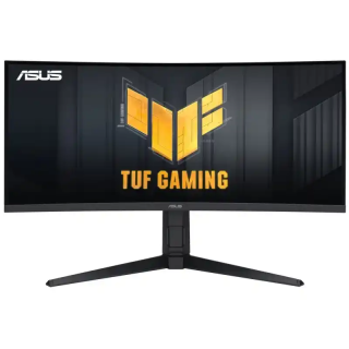 ASUS Moniteur incurvé TUF Gaming 34 pouces WQHD - VA - 180 Hz - 1 ms - haut-parleurs stéréo intégrés - AMD FreeSync Premium Pro