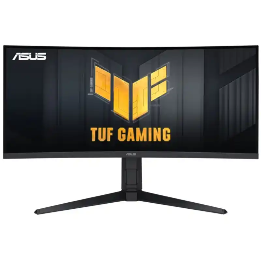 ASUS Moniteur incurvé TUF Gaming 34 pouces WQHD - VA - 180 Hz - 1 ms - haut-parleurs stéréo intégrés - AMD FreeSync Premium Pro