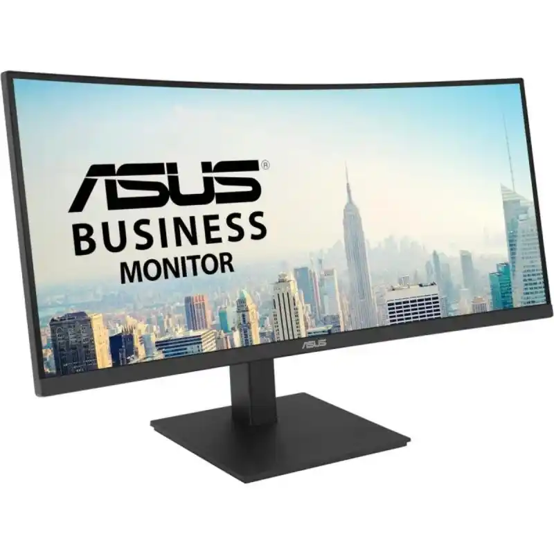 ASUS Moniteur d'accueil 34 pouces WUQHD - RJ45, hub USB, faible lumière bleue, sans scintillement, montage mural