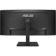ASUS Moniteur d'accueil 34 pouces WUQHD - RJ45, hub USB, faible lumière bleue, sans scintillement, montage mural