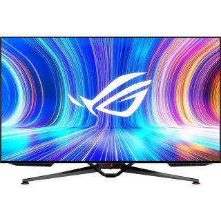 Asus ROG Swift OLED Moniteur Gaming 41,5 pouces 4K UHD - 138 Hz - 0,1 ms - haut-parleurs intégrés - HDMI, DisplayPort, USB